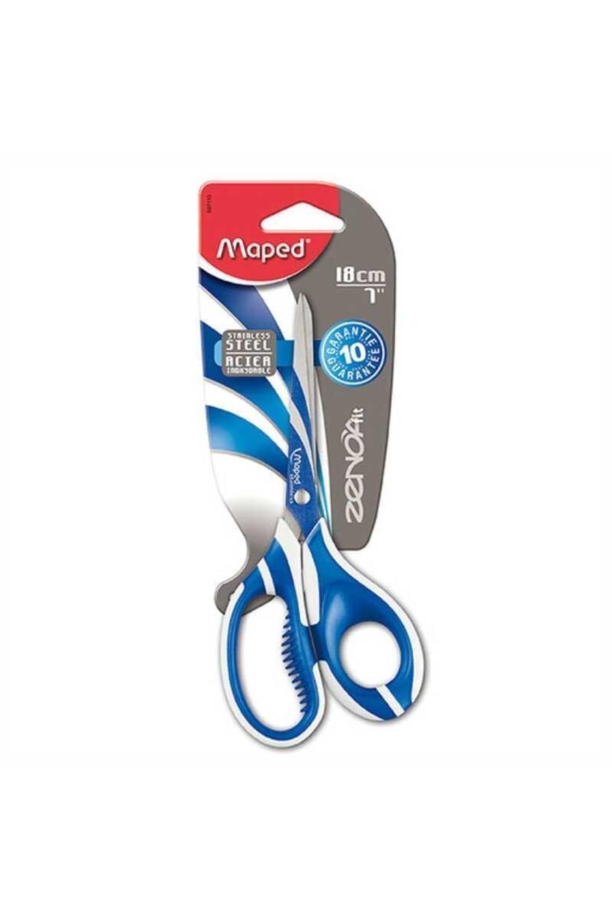 Maped Zenao Fıt 18cm Asimetrik Makas 597110