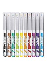 Maped Colorpeps Brush 10lu Keçeli Kalem 848010