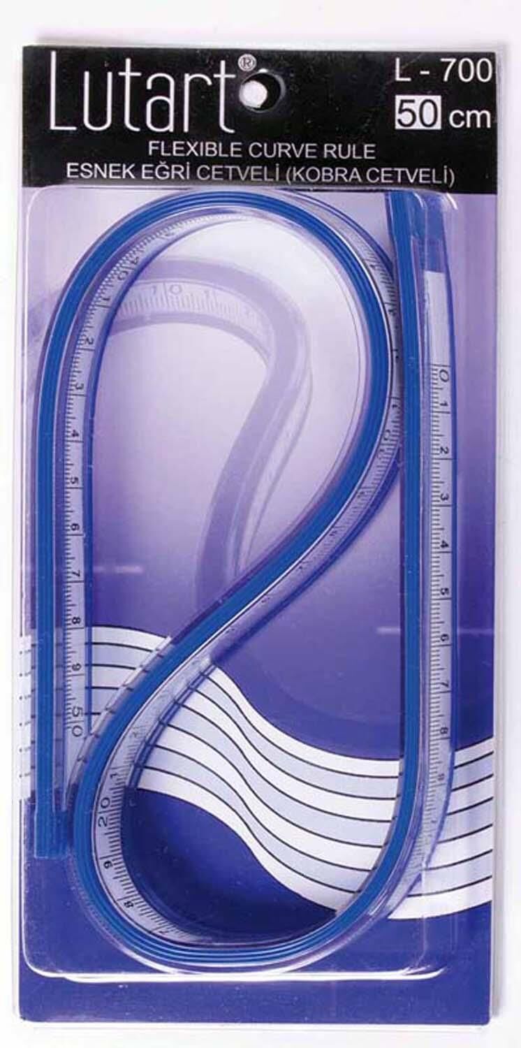 Lutart Kobra (Eğri Çizim) Cetveli La-L700-40Cm