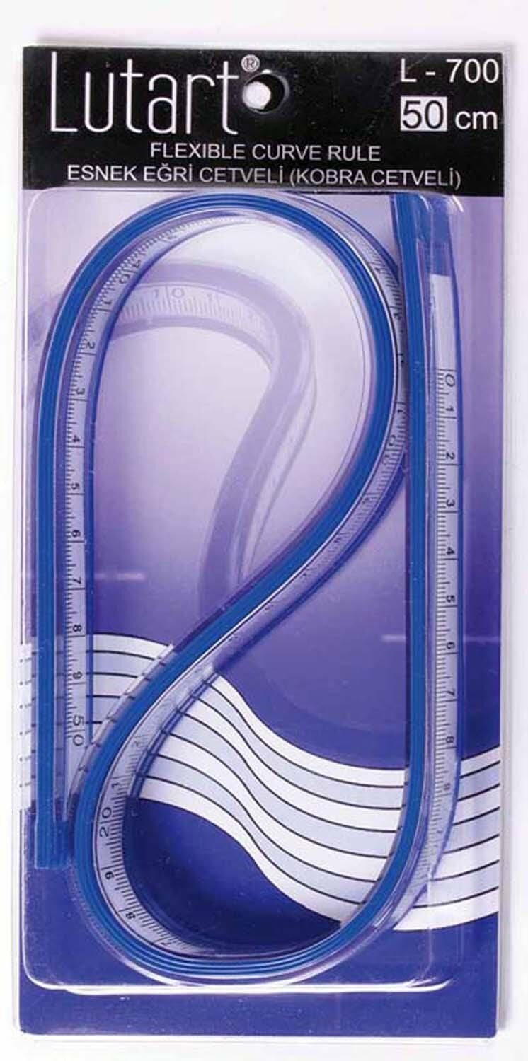 Lutart Kobra (Eğri Çizim) Cetveli La-L700-40Cm