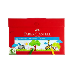 Faber-Castell Karton Çantalı Pastel Boya 18li