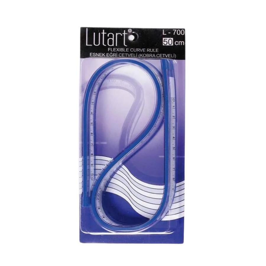 Lutart Kobra (Eğri Çizim) Cetveli La-L700-50Cm