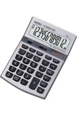 Noki 12 Hane Hesap Makinası Gri H-MS010G