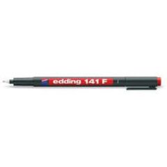 Edding Asetat Kalemi Kırmızı E-141F