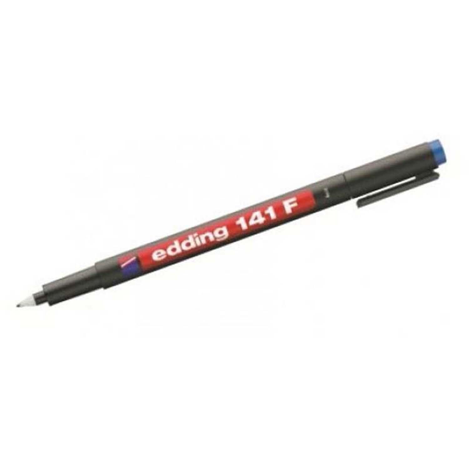 Edding Asetat Kalemi Mavi E-141F