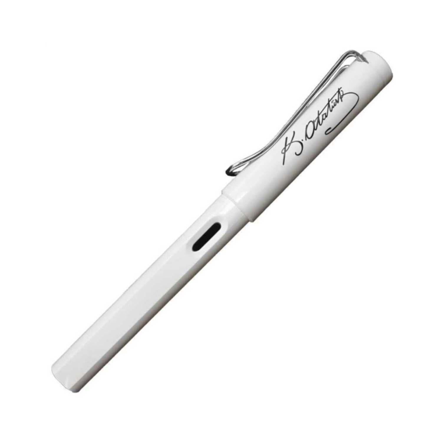 Lamy Safari Dolma Kalem Atatürk İmzalı Beyaz 19Ba-M