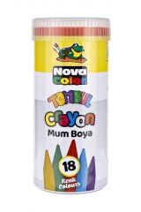 Nova Color Mum Boya 18li Tüp