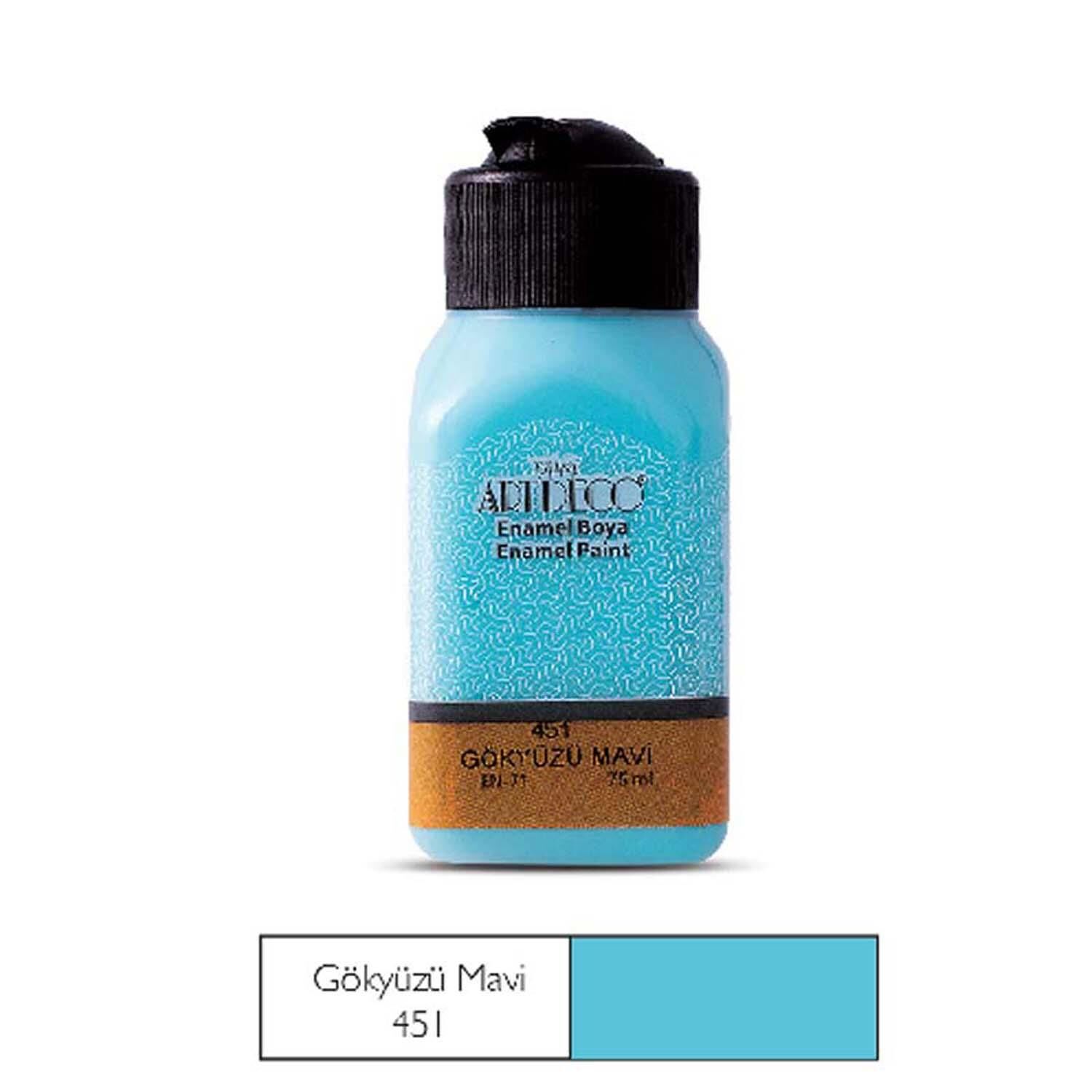 Enamel Boya Artdeco 75Ml Gokyuzu Mavı No:451