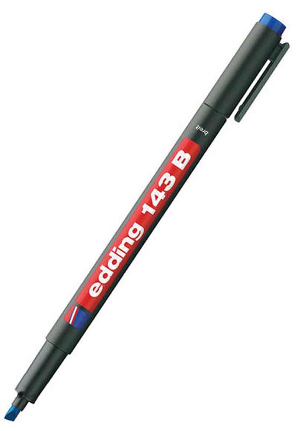 Edding Asetat Kalemi Mavi E-143B