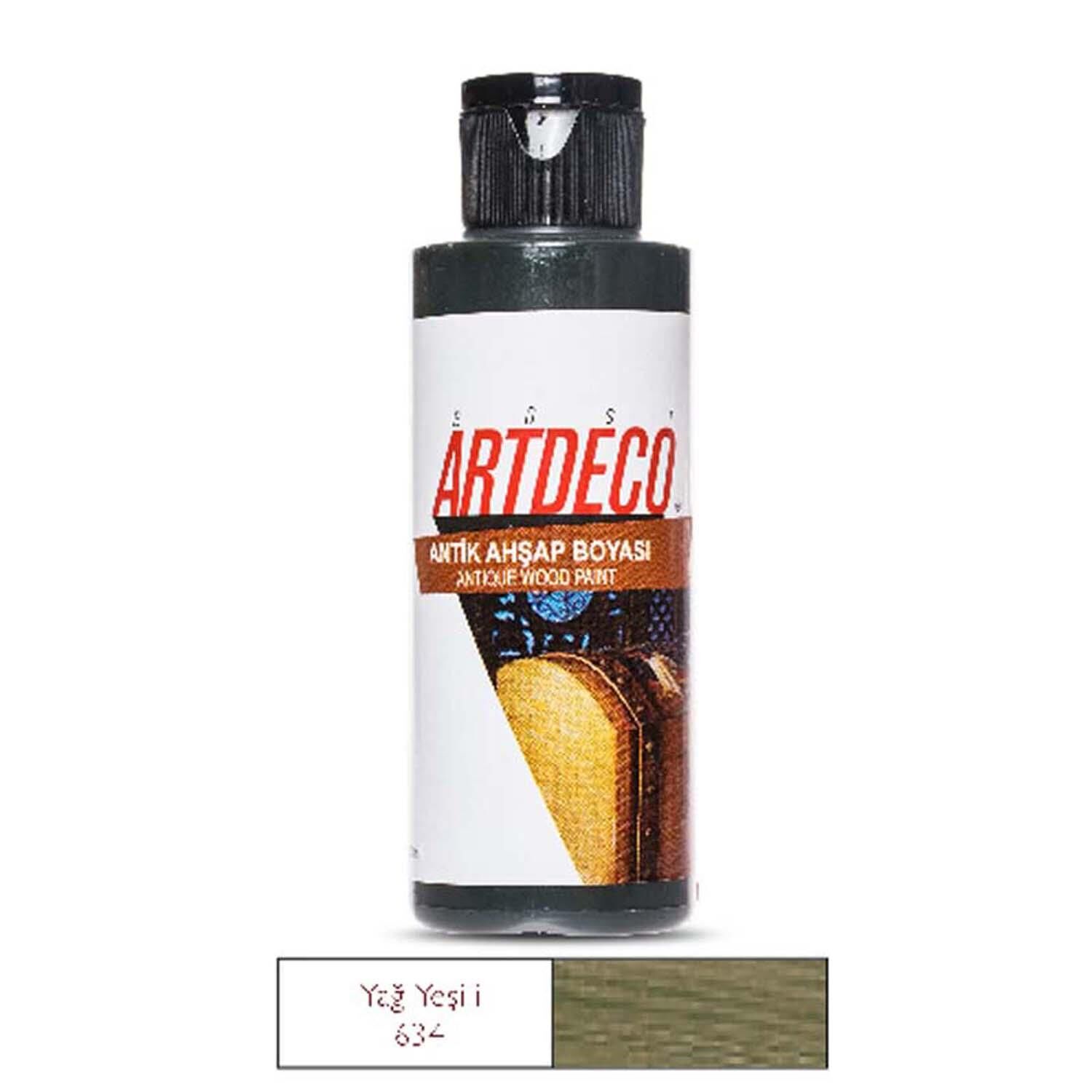 Ahşap Boya Artdeco Eskitme 634 Yağyeşili