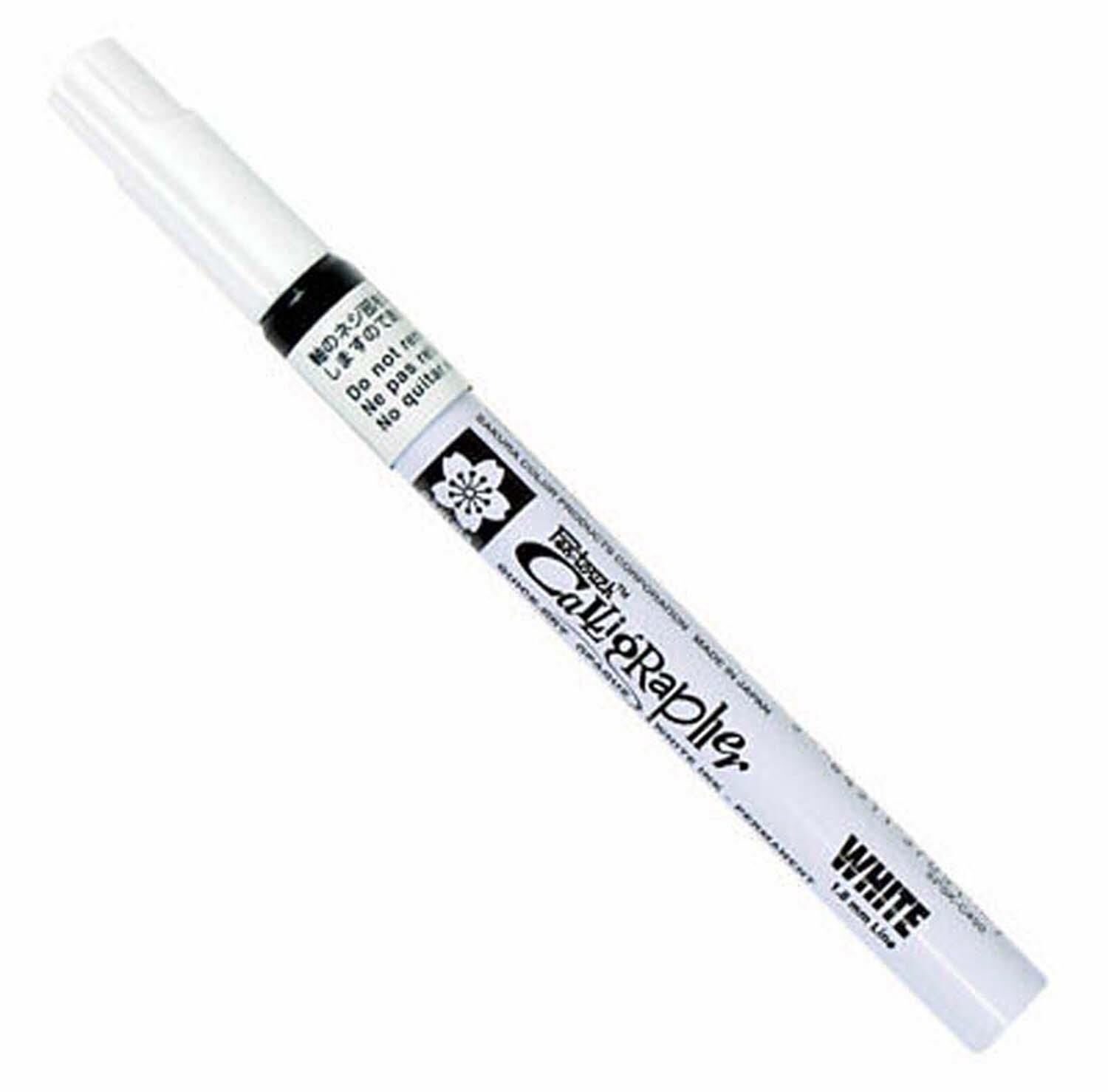 1,8Mm Kaligrafi Kalem Sakura Beyaz