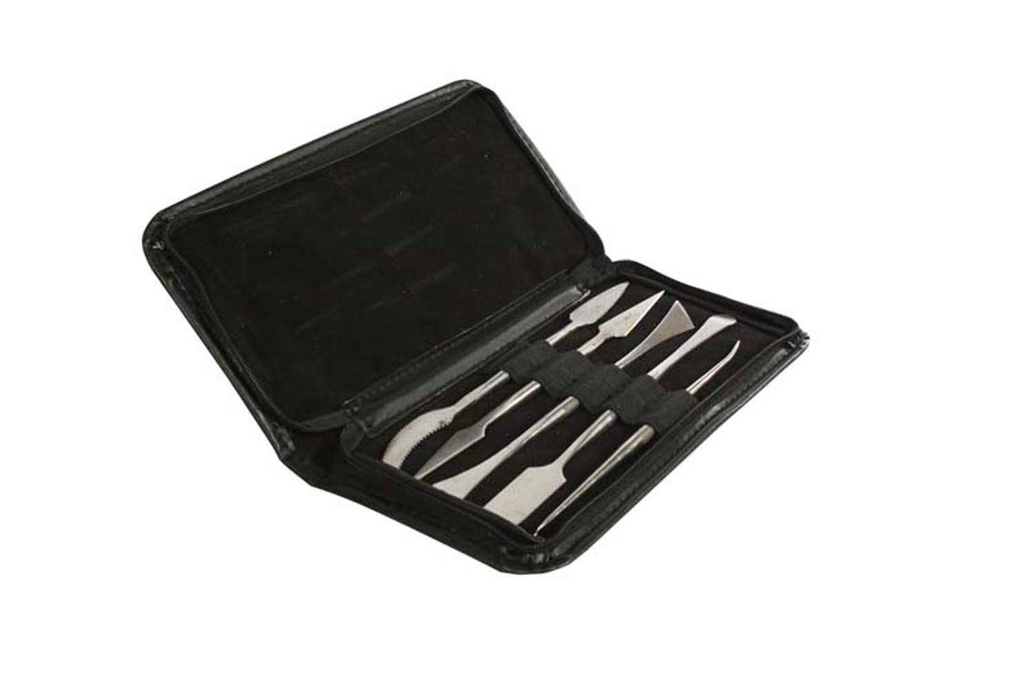 Lutart Çelik Oyma Seti 5'Li Kılıflı Lsr-5472