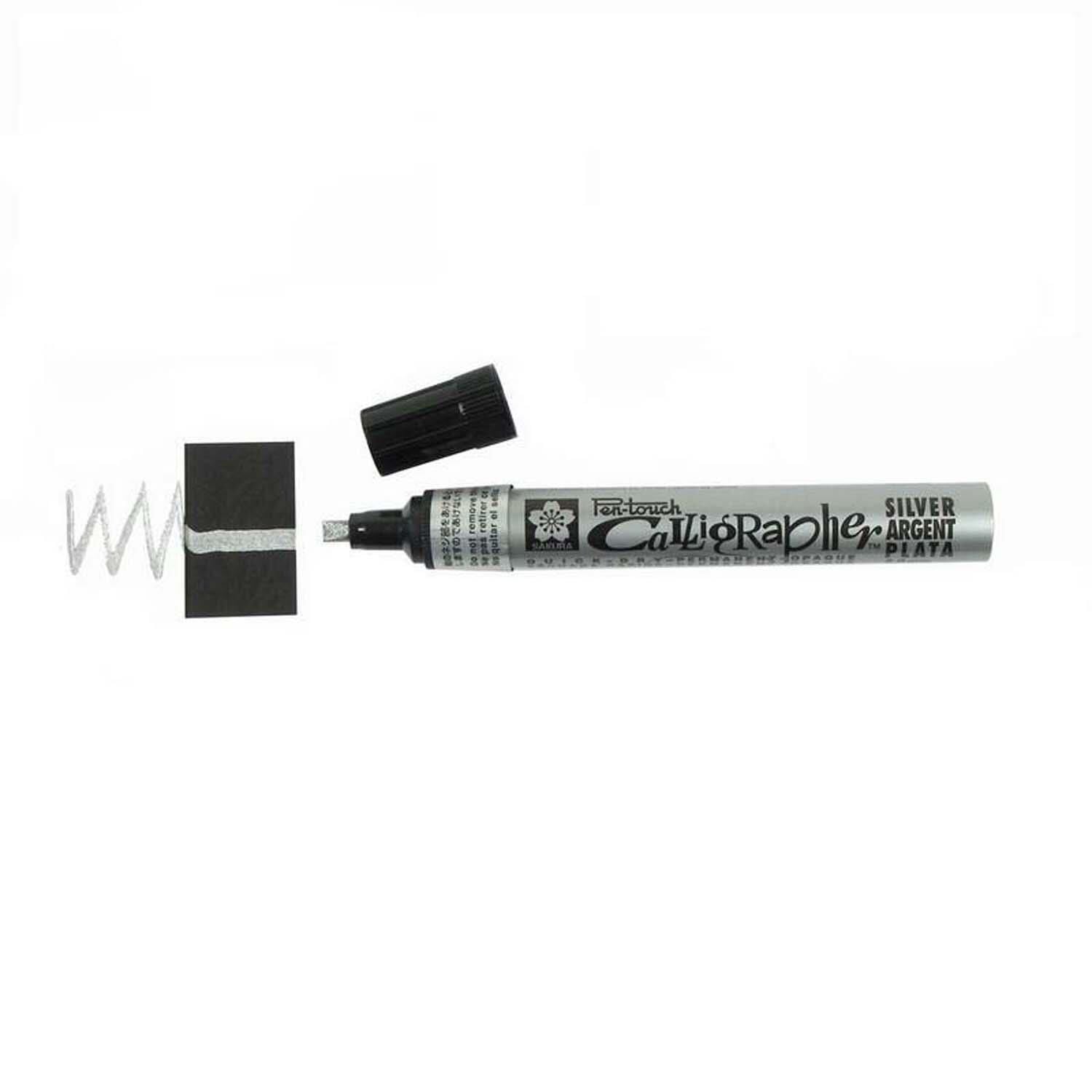 5,0Mm Kaligrafi Kalem Sakura Gümüş