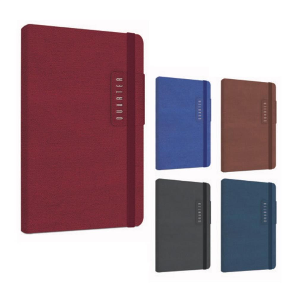 Gıpta Quarter 17X24 120yp Çizgili İp Dikişli Sert Kapak Kareli Defter 3201