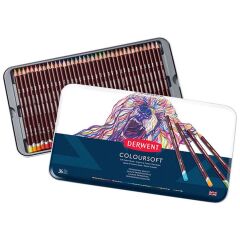 Derwent 36Lı Coloursoft K.Boya