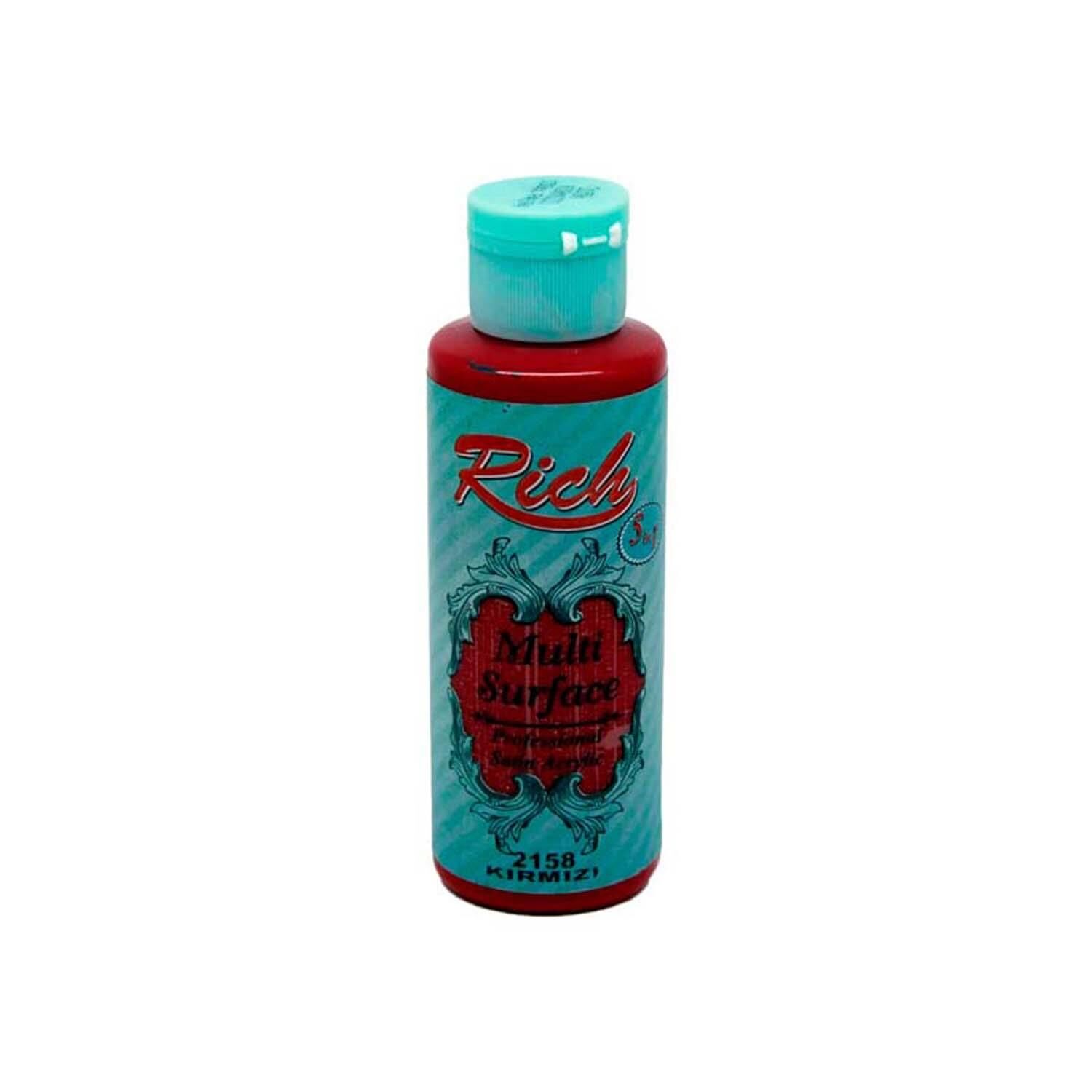 Multı Surface Kırmızı 120Cc Akrılık Rıch
