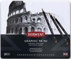 Derwent 24'Lü Graphıc Teneke 34202