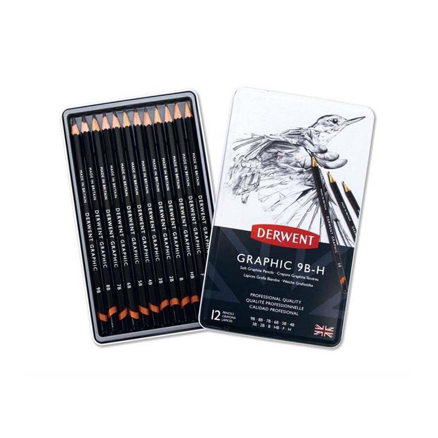Derwent 12'Li Graphıc Soft Dereceli Tk 34215