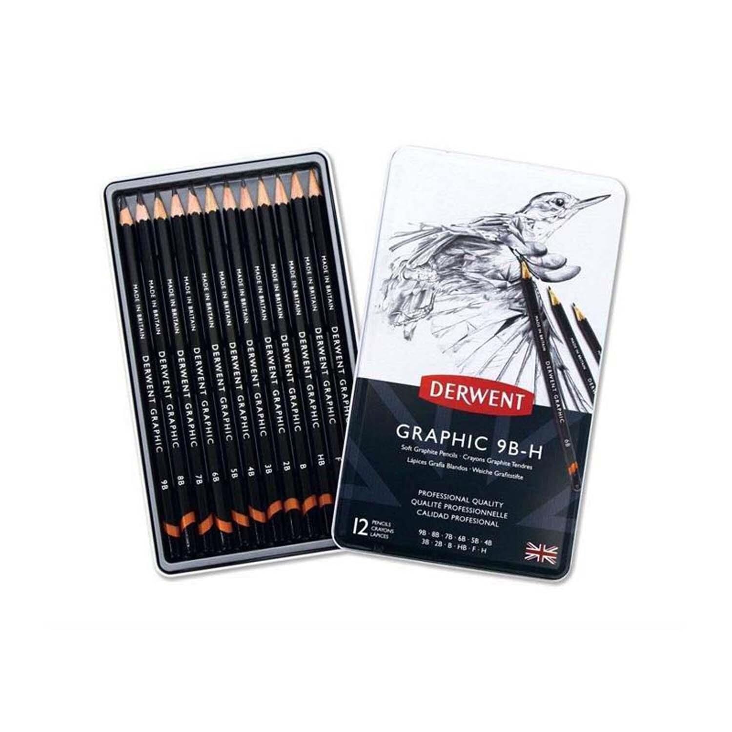 Derwent 12'Li Graphıc Soft Dereceli Tk 34215