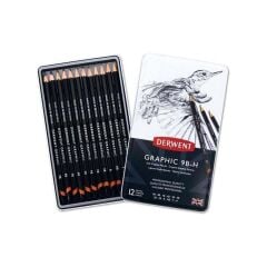 Derwent 12'Li Graphıc Soft Dereceli Tk 34215