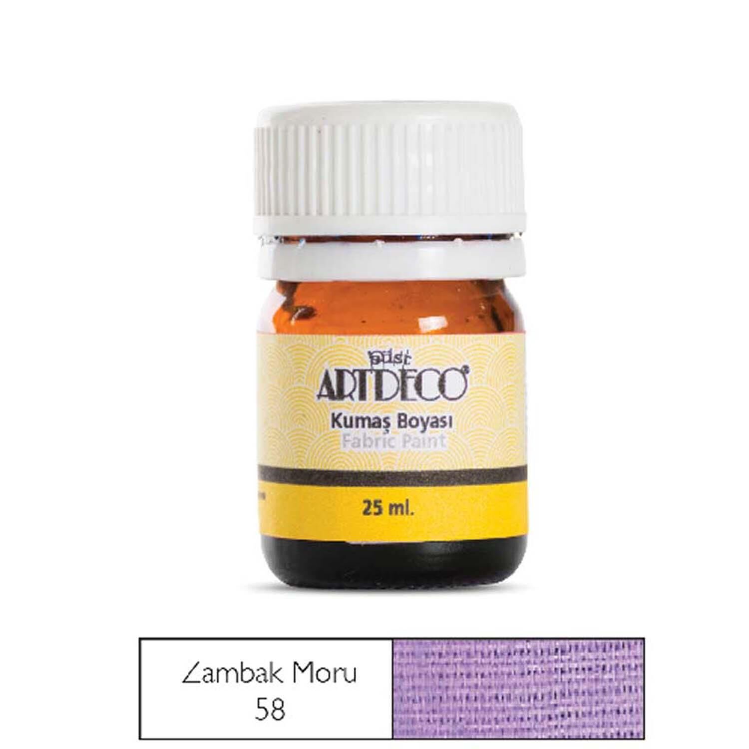 Kumaş Boyası Artdeco 25Ml No:058 Zambak Moru
