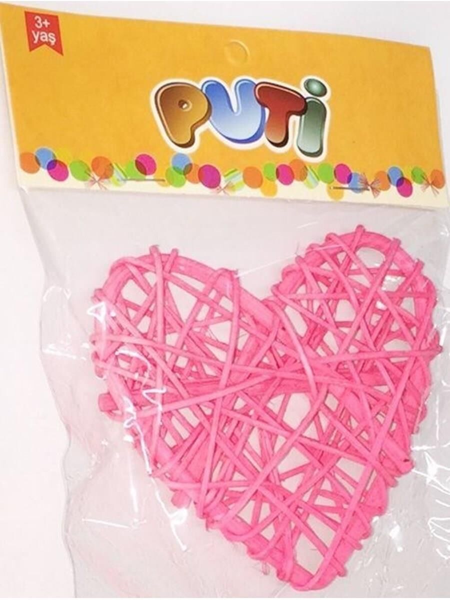 Putı Bambu Sus Kalp Teklı