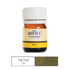 Kumaş Boya Artdeco 25Ml No:131 Yağ Yeşili