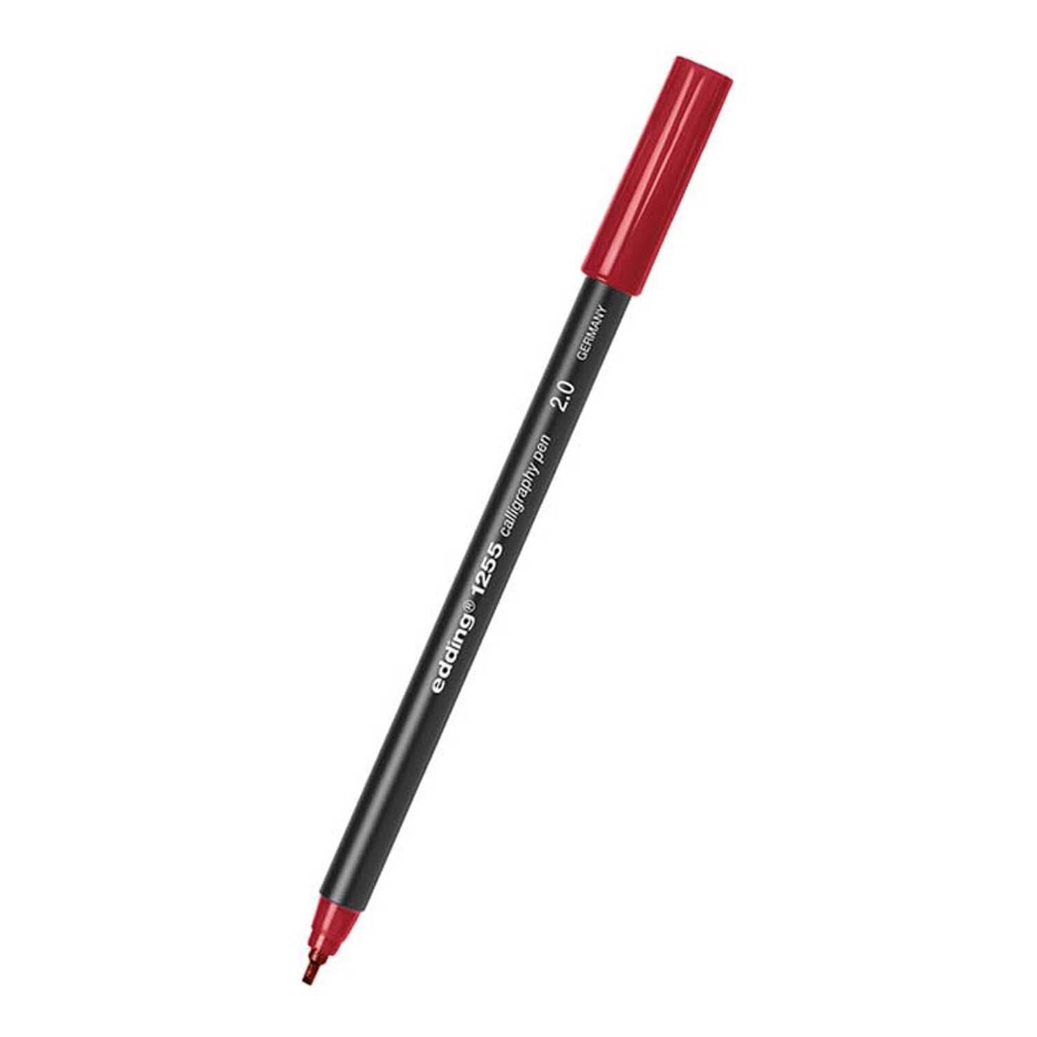 Edding 1255 Kaligrafi Kalemi 2Mm Kırmızı