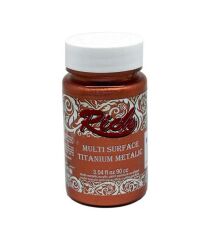 Multı Tıtanıum Metalık Bakır 90Cc Akrılık Rıch