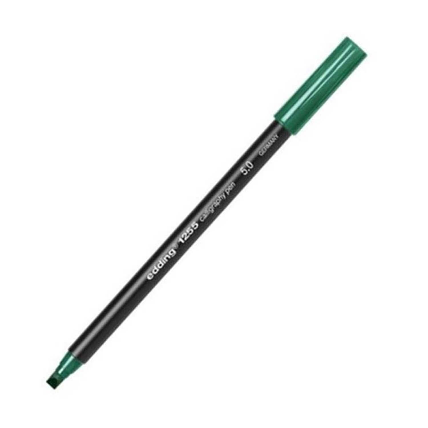 Edding 1255 Kaligrafi Kalemi 5Mm Yeşil