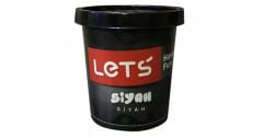 Lets Tek Renk Oyun Hamuru Siyah 150Gr