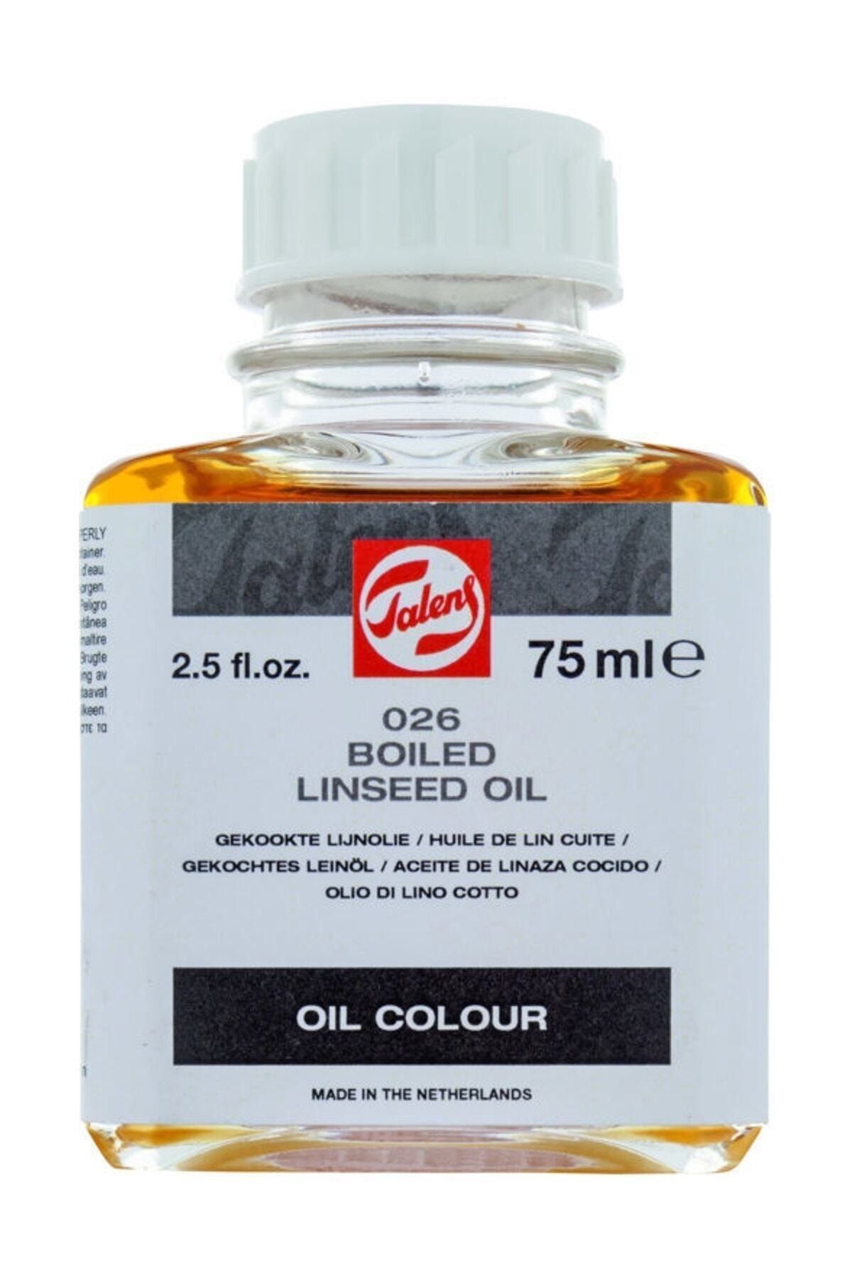 Yağ Talens 75Ml No:026 Boıled Lınseed Oıl Keten