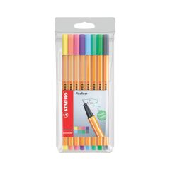 Stabilo Point 88 8 Renk Pastel Askılı Paket
