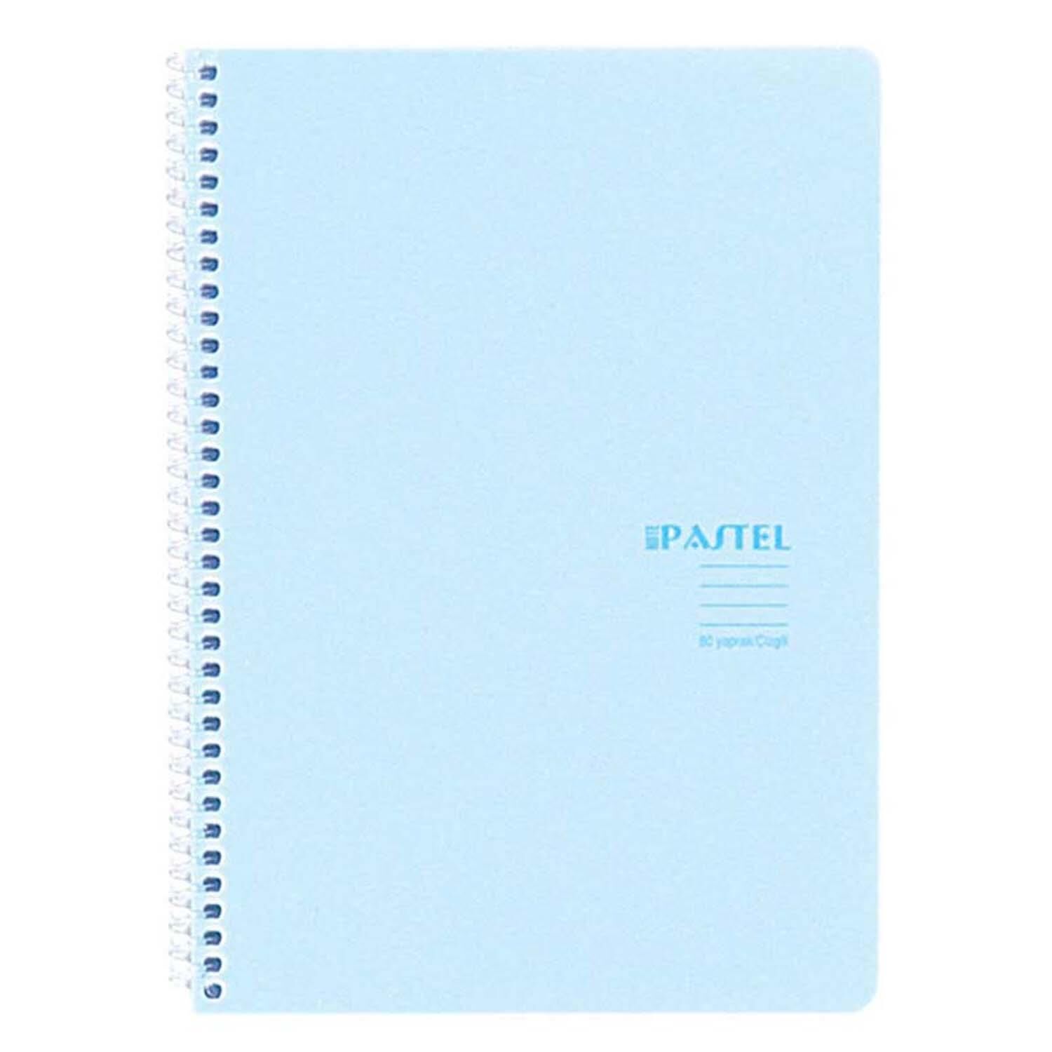 Keskin A4 80yp Düz PP Kp.Spr.Pastel Note Defteri