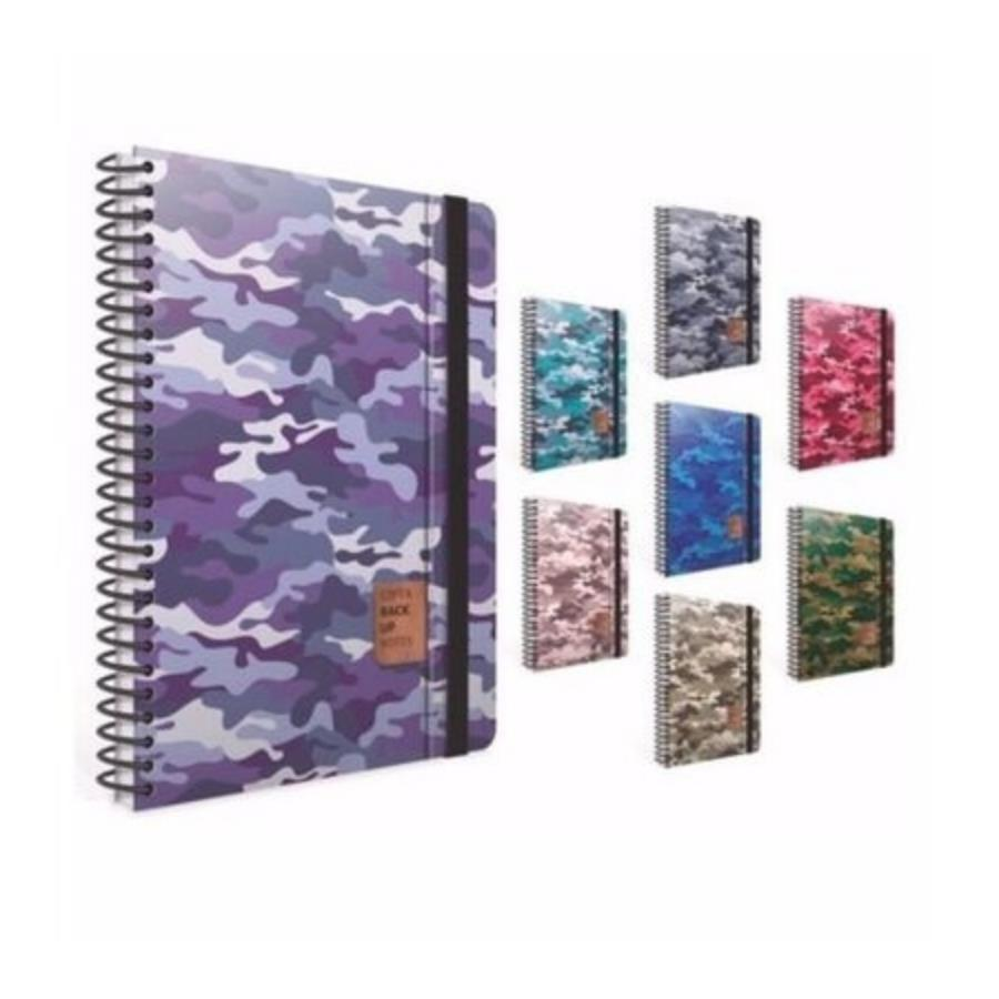 Gıpta Backup 13X21 120 Yp Çizgili Dikş.Sert Kapak Defter 5092