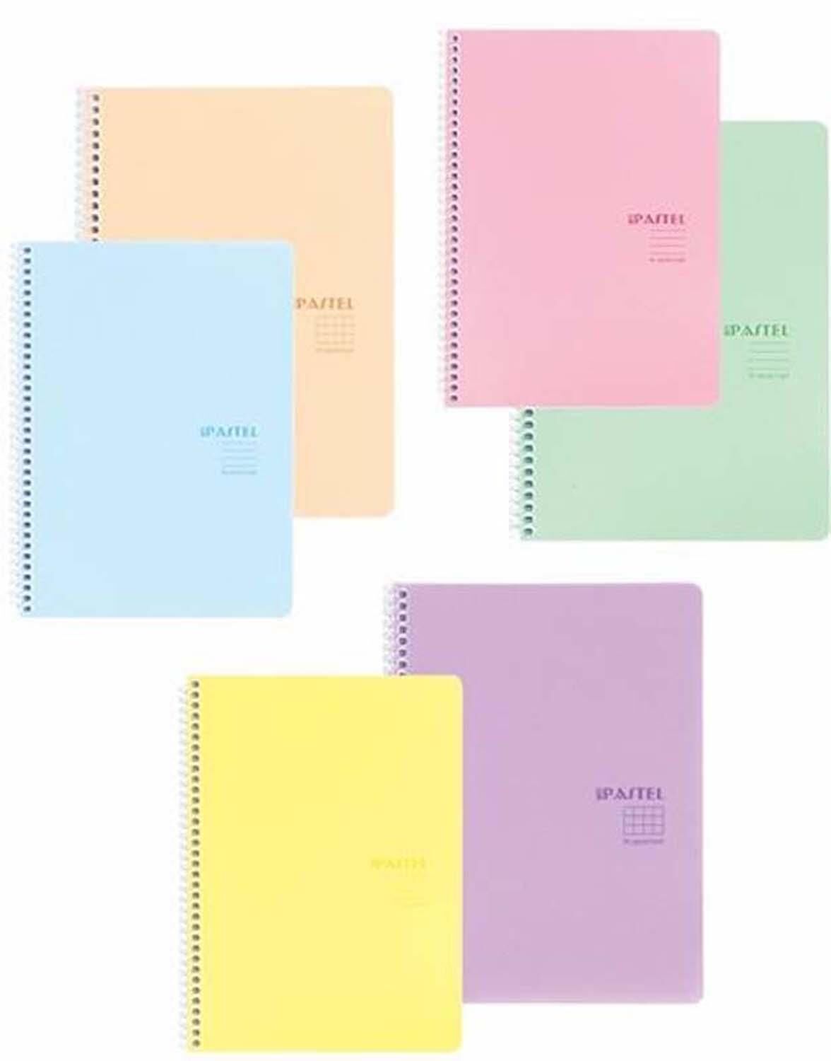 Keskin A4 80yp Kar.PP Kp.Spr.Pastel Note Defteri