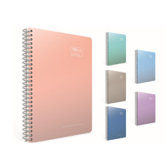 Gıpta TheBook Spirals 17X24 140yp Kareli Sp Sert Kapak Defter 5519