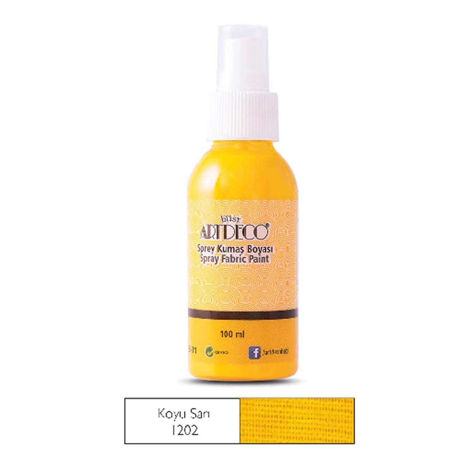 Artdeco Sprey Kumaş Boyası 100 Ml K.Sarı