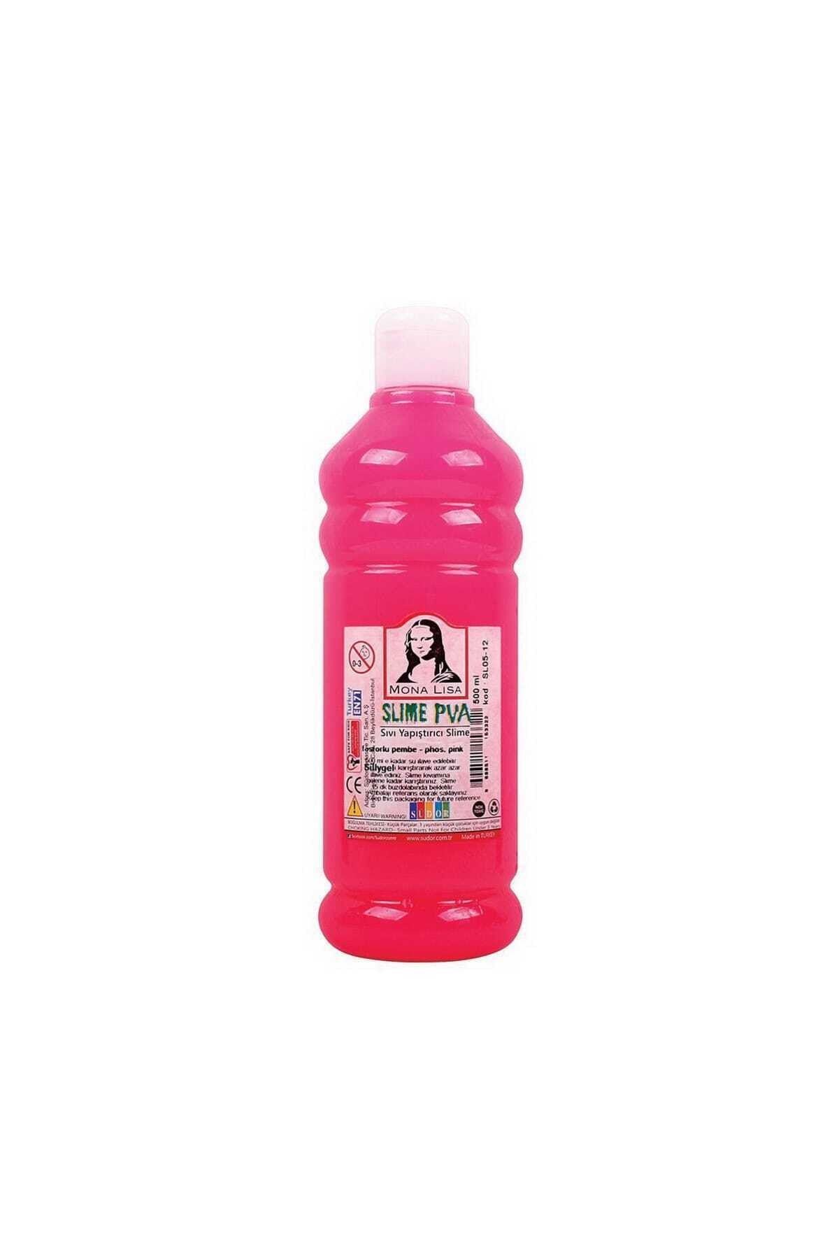 Südor Monalisa Sıvı Slime 500Ml Fosforlu Pembe