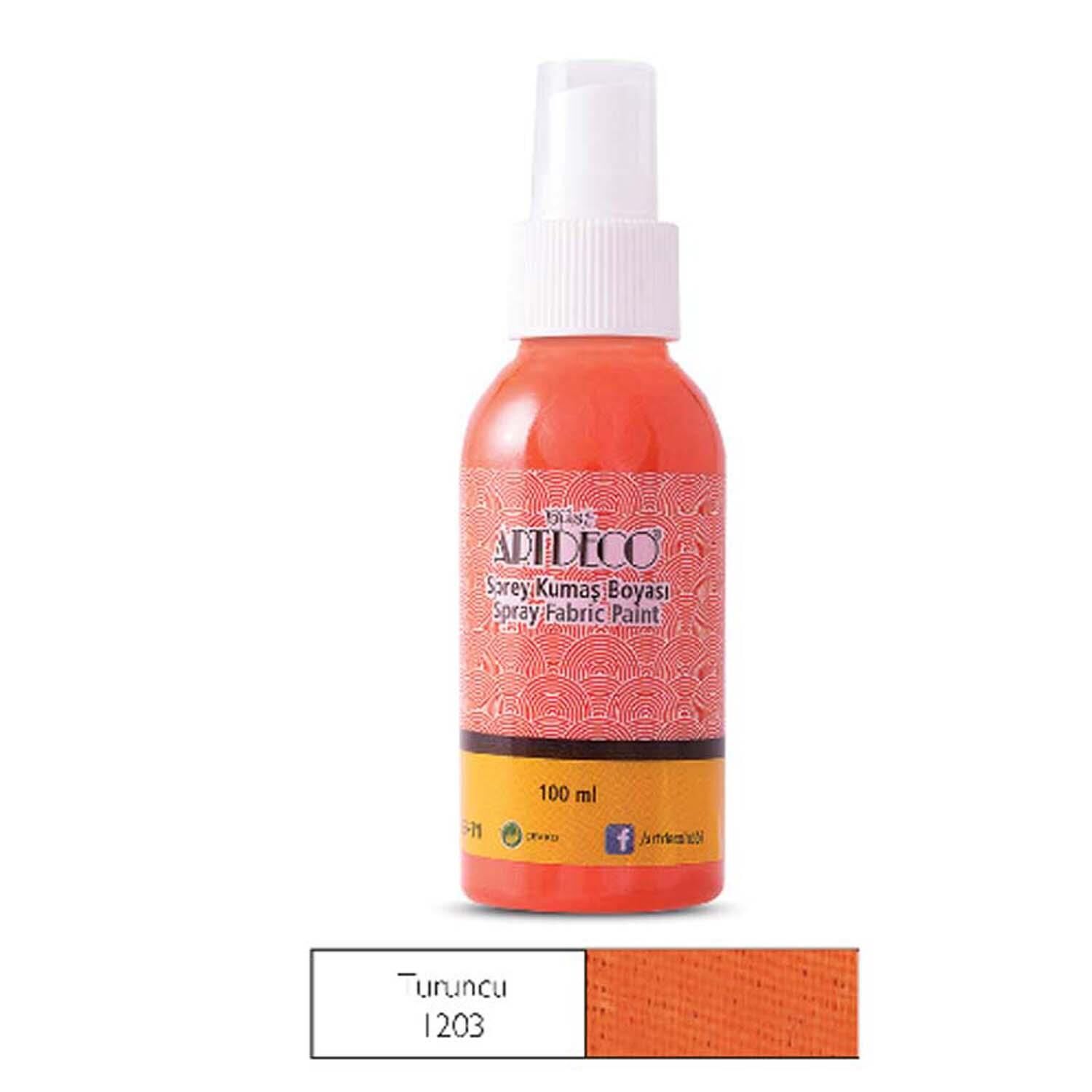 Artdeco Sprey Kumaş Boyası 100 Ml Turuncu