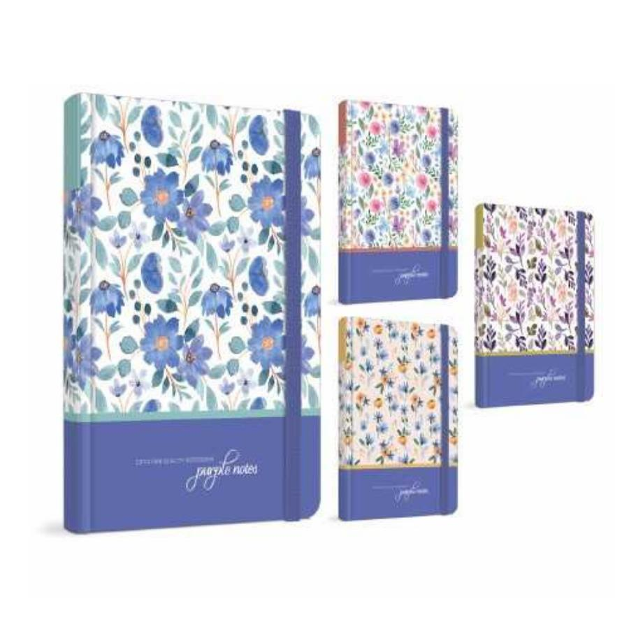 Gıpta 13X21 Purple Notes İpl.Dkş.Sert Kapaklı 120yp Çizgili Defter