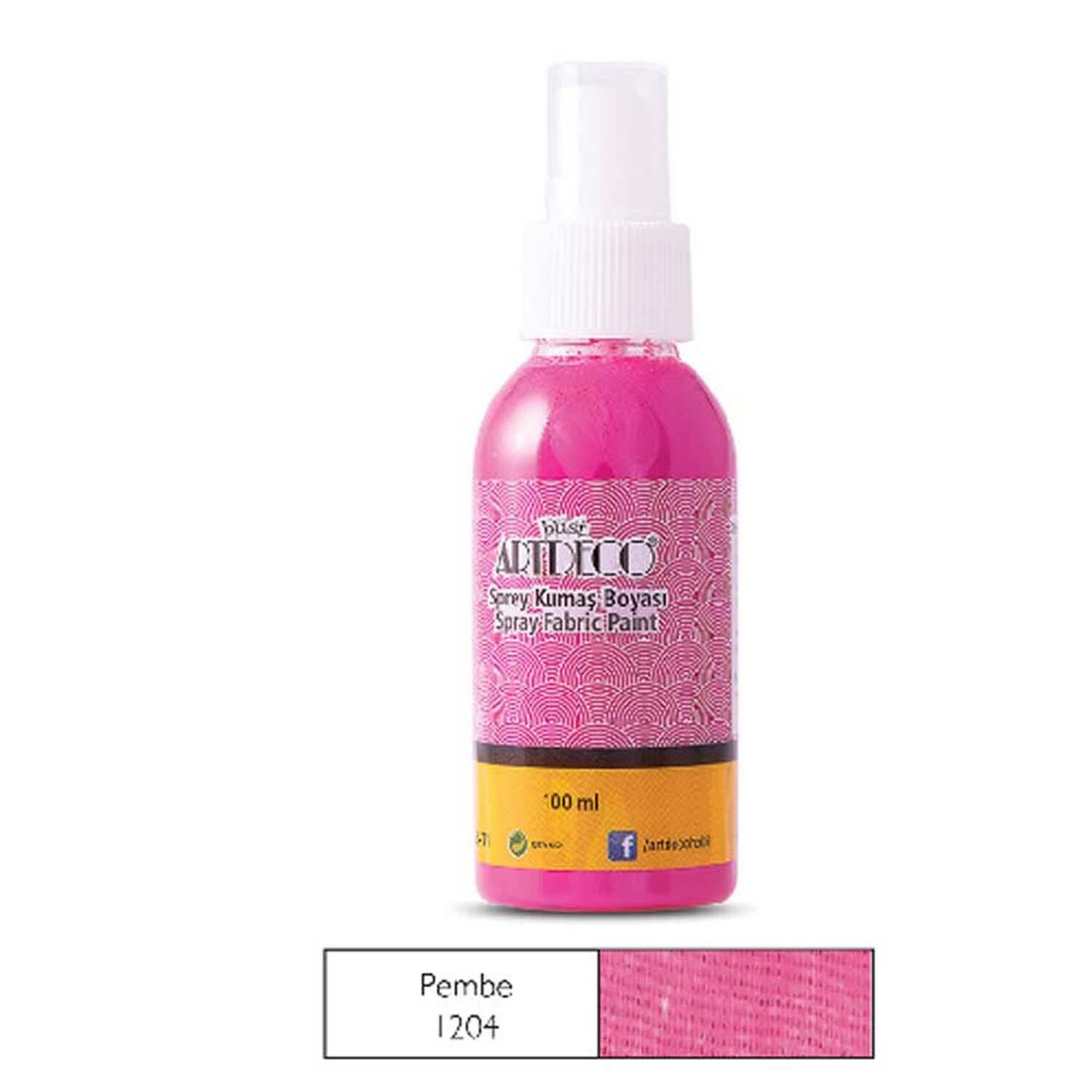Artdeco Sprey Kumaş Boyası 100 Ml Pembe