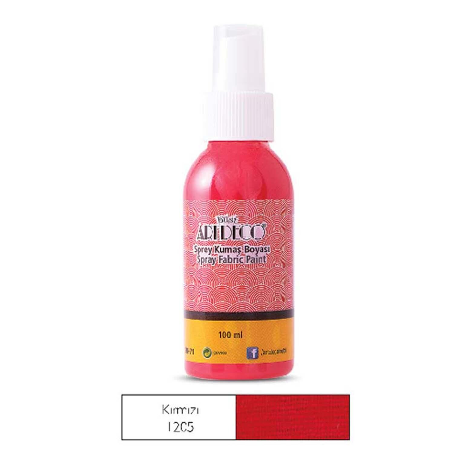 Artdeco Sprey Kumaş Boyası 100 Ml Kırmızı