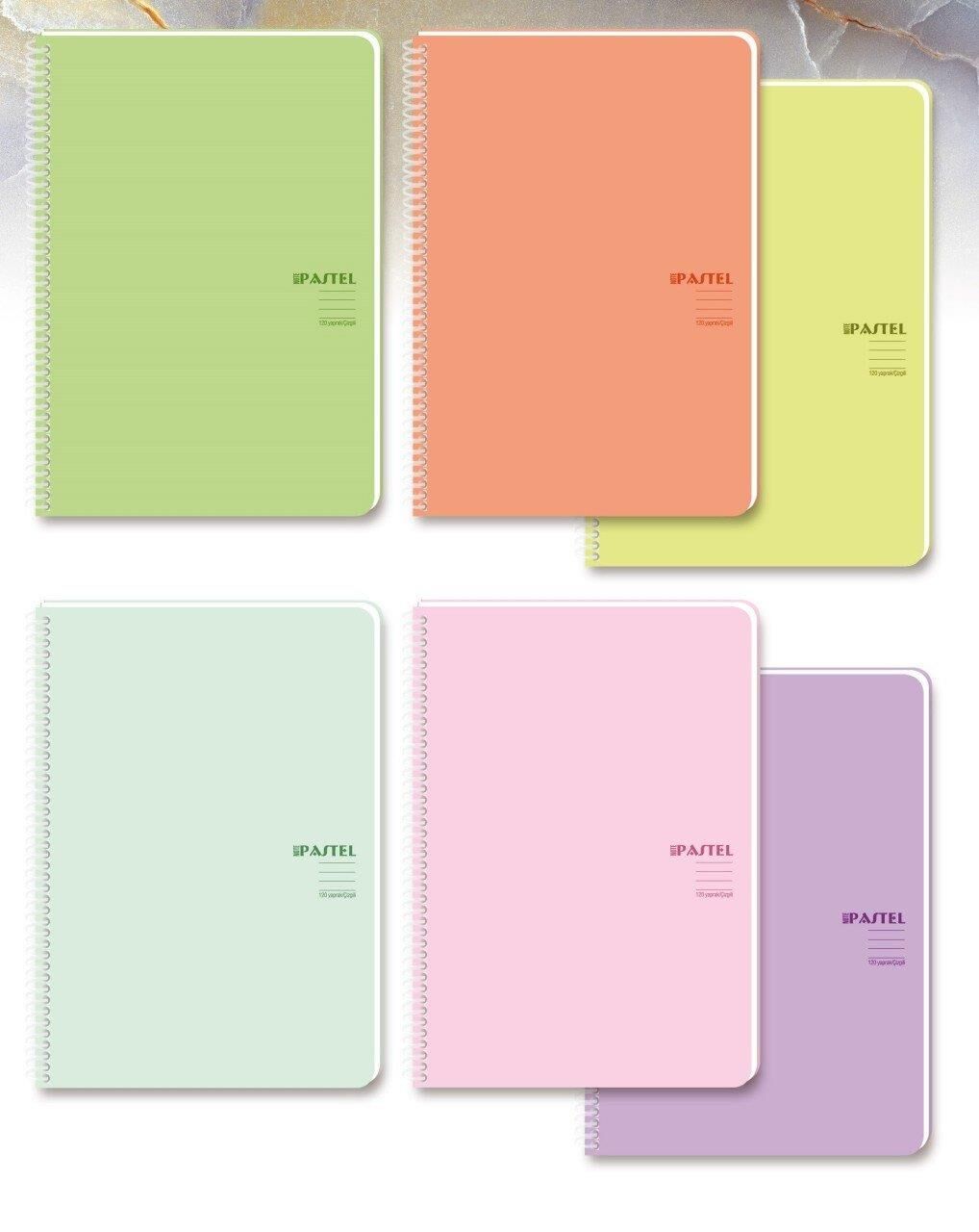 Keskin 17X24 100yp Çiz.PP Kp.Spr.Pastel Note Def