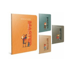 Gıpta Lazy Master Tel Dikiş Karton Kapak A4 60yp Kareli Defter