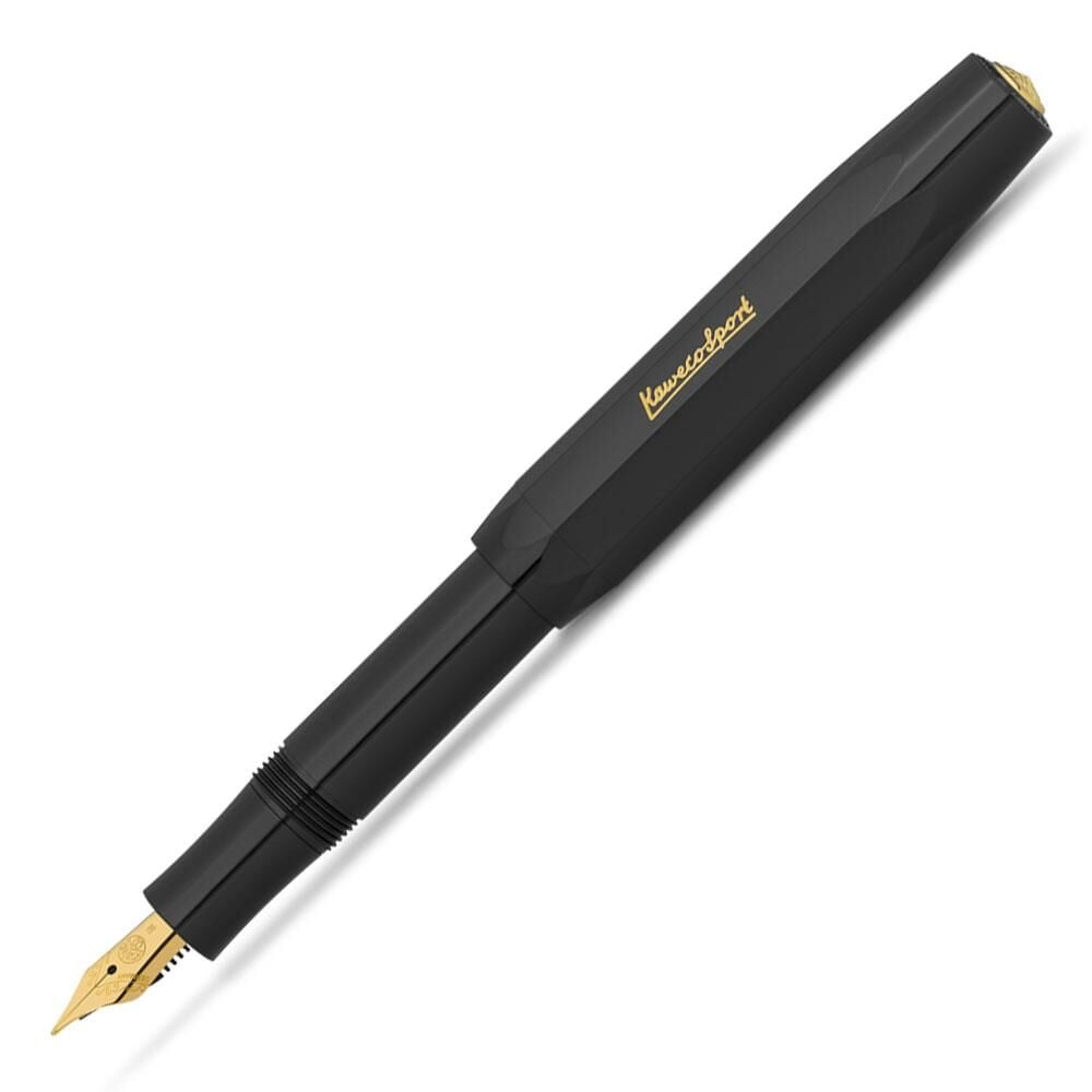 Kaweco Klasik Sport Dolma Kalem Siyah F Uç
