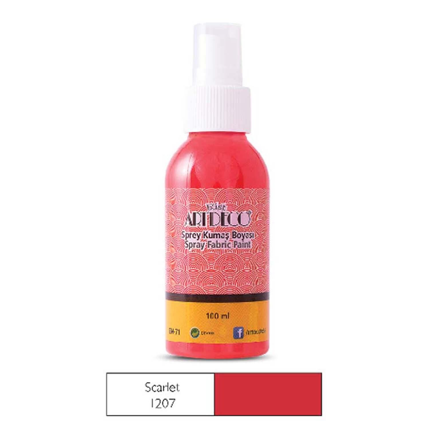 Artdeco Sprey Kumaş Boyası 100 Ml Skarlet