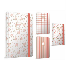 Gıpta Blush İplik Dikiş Srt Kapak Defter 13x21 120yp Çizgili