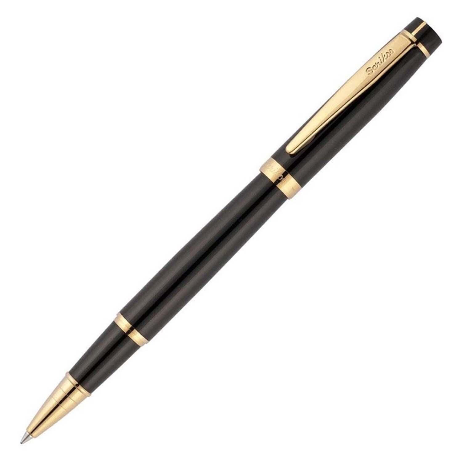 Scrikss 38 Roller Kalem Siyah Altın