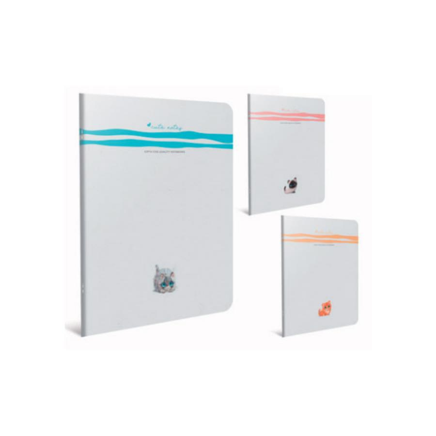 Gıpta Cute Notes Tel Dikişli Karton Kapak A4 80yp Çizgili Defter 5848